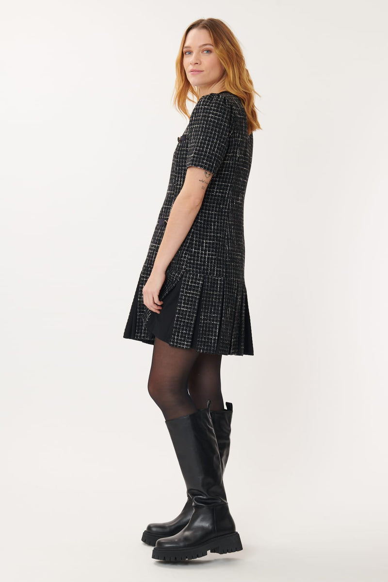 Robe Courte en Tweed ABBY