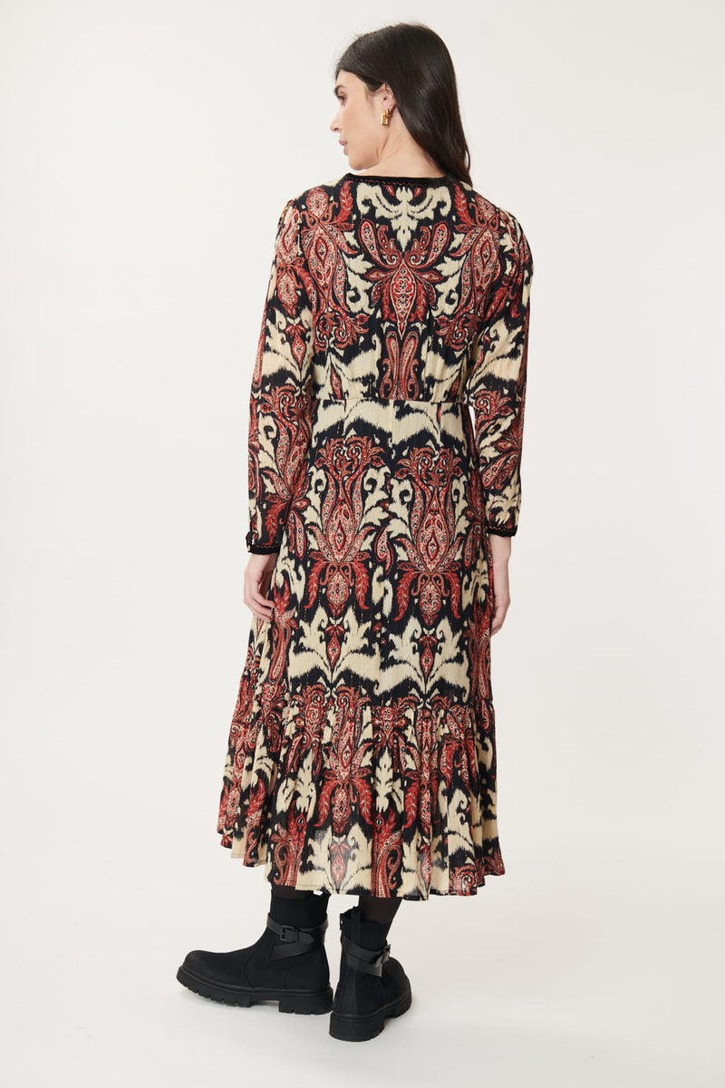 Robe imprimée Paisley AIDA