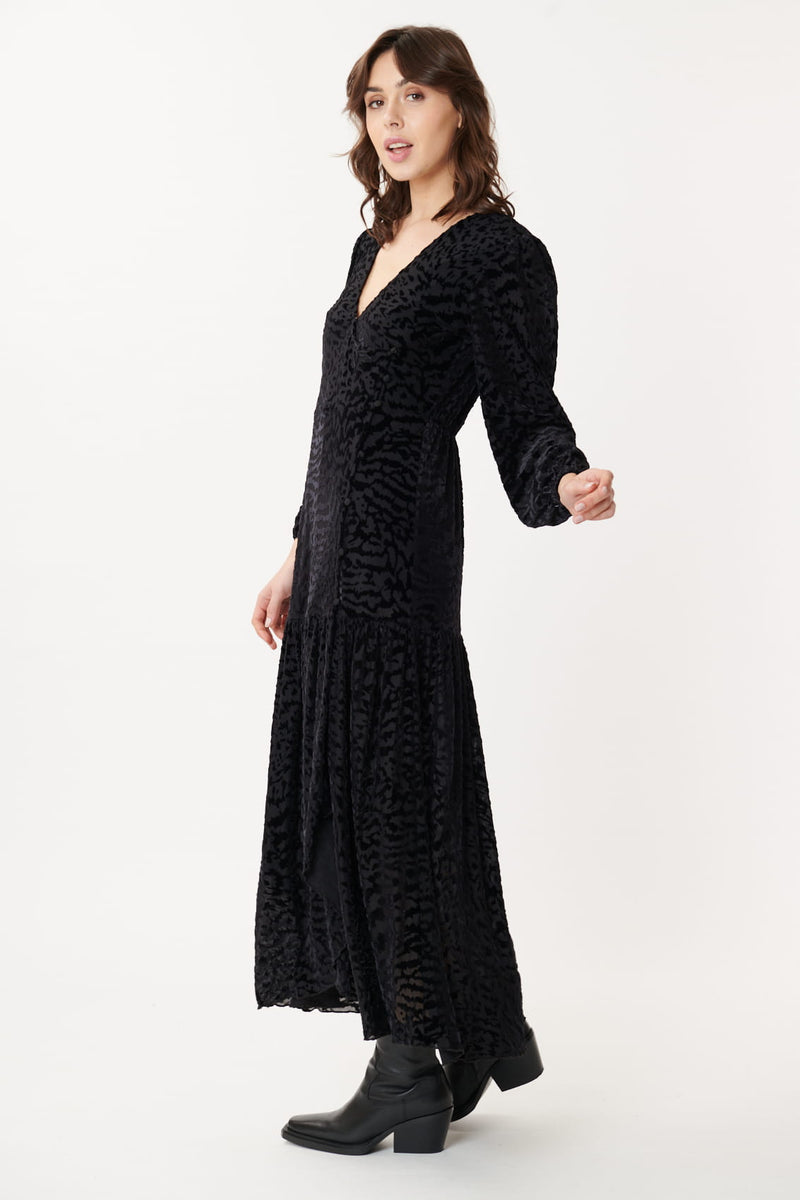 Robe Ample à Manches 3/4 en jersey stretch DELIA